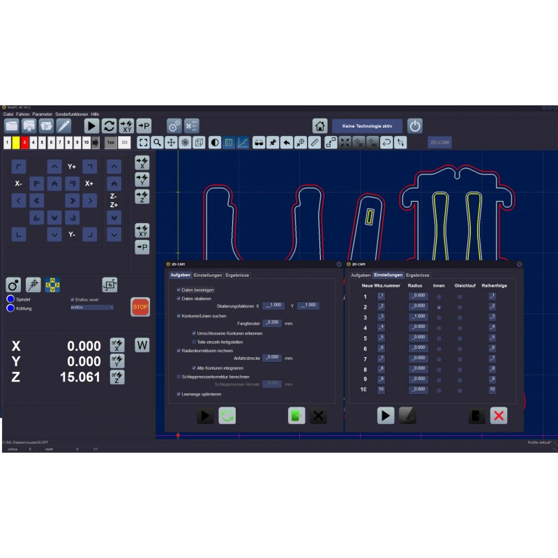 Oprogramowanie Sterujące WinPC-NC NET