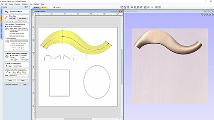 Przeczesywanie dwóch szyn