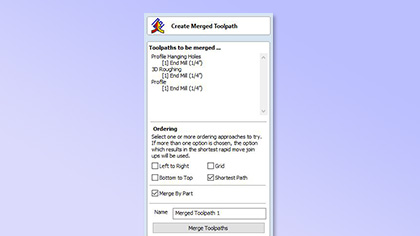 Utwórz połączoną ścieżkę narzędzia