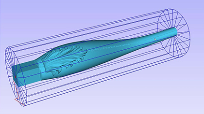 Import modelu do projektu obrotowego